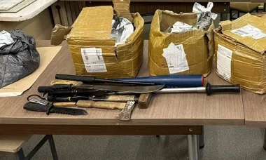 Zatrzymali podejrzanego o podpalenie i znaleźli ponad 10 kg narkotyków