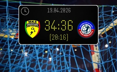 [PIŁKA RĘCZNA] I Liga Mężczyzn (Grupa A), 23. kolejka – MKS Grudziądz – Warmia Energa Olsztyn 34:36. Olsztynianie wywożą cenne punkty z Grudziądza