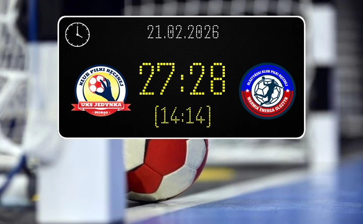 [PIŁKA RĘCZNA] UKS Jedynka KODO Morąg – Warmia Energa Olsztyn 27:28 – I Liga Mężczyzn (Grupa A), kolejka 17