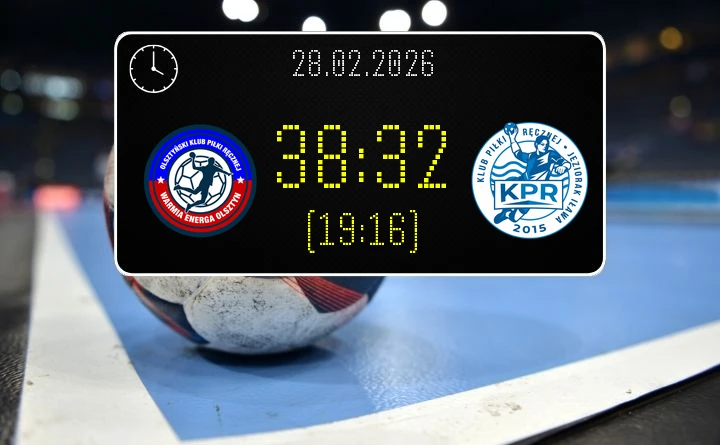 [PIŁKA RĘCZNA] Warmia Energa Olsztyn – Aqua-Instal Jeziorak Iława 38:32 – I Liga Mężczyzn (Grupa A), kolejka 18