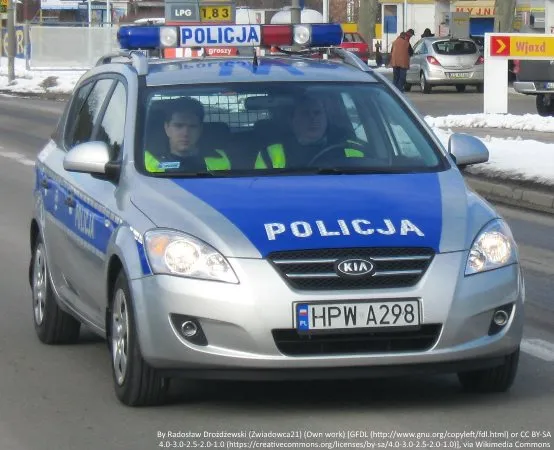 Policjant z Olsztyna po służbie zatrzymał pijanego kierowcę z promilami w organizmie