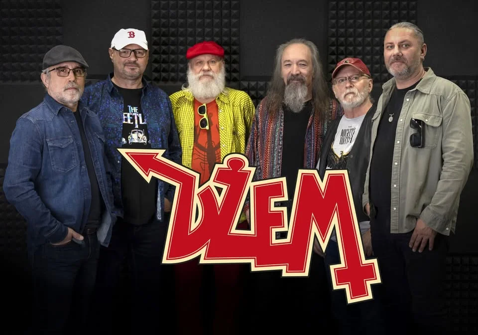 Grafika promocyjna wydarzenia Koncert Dżem w Olsztynie. Rock i blues w Hali Urania