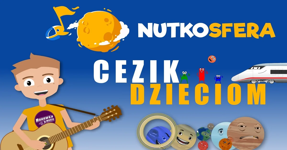 Grafika promocyjna wydarzenia Koncert edukacyjny dla dzieci w Olsztynie z muzyką CeZika