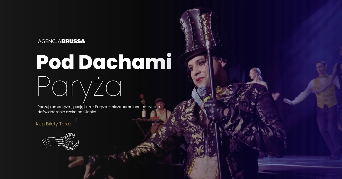 Grafika promocyjna wydarzenia Koncert muzyki francuskiej w Olsztynie z Grand Orkiestrą z Odessy