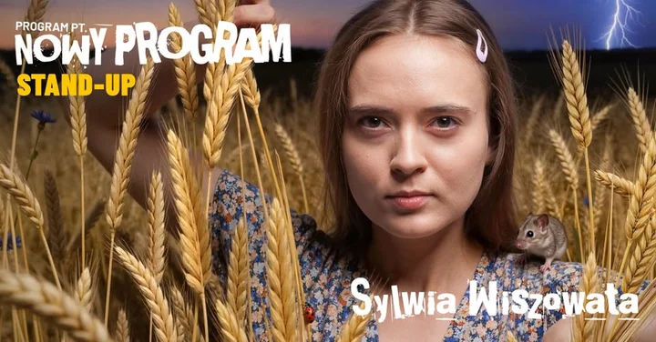 Grafika promocyjna wydarzenia OLSZTYN II — Sylwia Wiszowata: „Nowy Program” (stand-up)