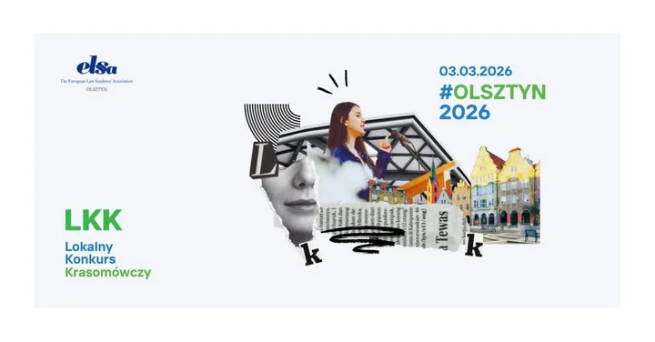 Grafika promocyjna wydarzenia Lokalny Konkurs Krasomówczy Olsztyn 2026 — krasomówstwo w Wojewódzkim Sądzie Administracyjnym