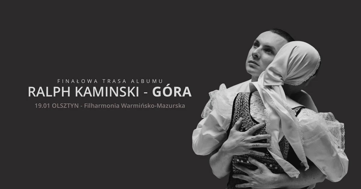 Grafika promocyjna wydarzenia RALPH KAMINSKI & MBBiTW – koncert w Olsztynie