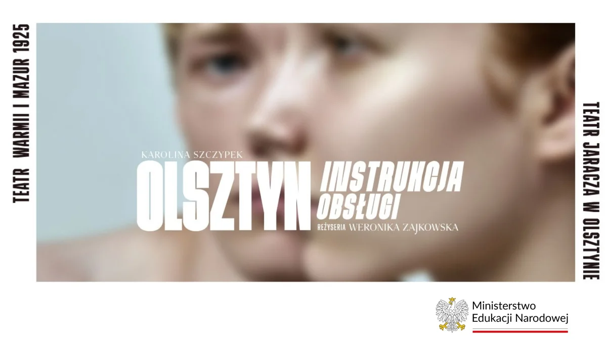 Grafika promocyjna wydarzenia Olsztyn. Instrukcja obsługi – spotkanie o pamięci