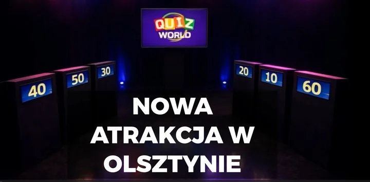 Grafika promocyjna wydarzenia Teleturniej na żywo w Pixel World Olsztyn