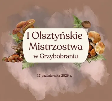 I Olsztyńskie Mistrzostwa w Grzybobraniu – termin i program