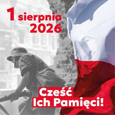 Grafika promocyjna wydarzenia Miejskie obchody 82. rocznicy wybuchu Powstania Warszawskiego