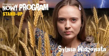Grafika promocyjna wydarzenia OLSZTYN II — Sylwia Wiszowata: „Nowy Program” (stand-up)