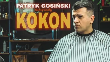 Grafika promocyjna wydarzenia OLSZTYN – Stand-up Patryk Gosiński w programie „Kokon”