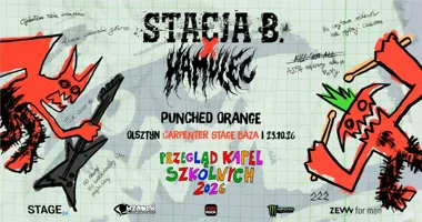 STACJA B. x HAMULEC – PRZEGLĄD KAPEL SZKOLNYCH: koncert w Olsztynie