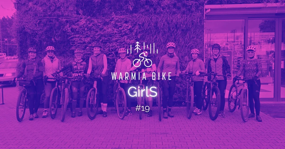 Grafika promocyjna wydarzenia Warmia Bike GirlS #19: jesienna trasa rowerowa
