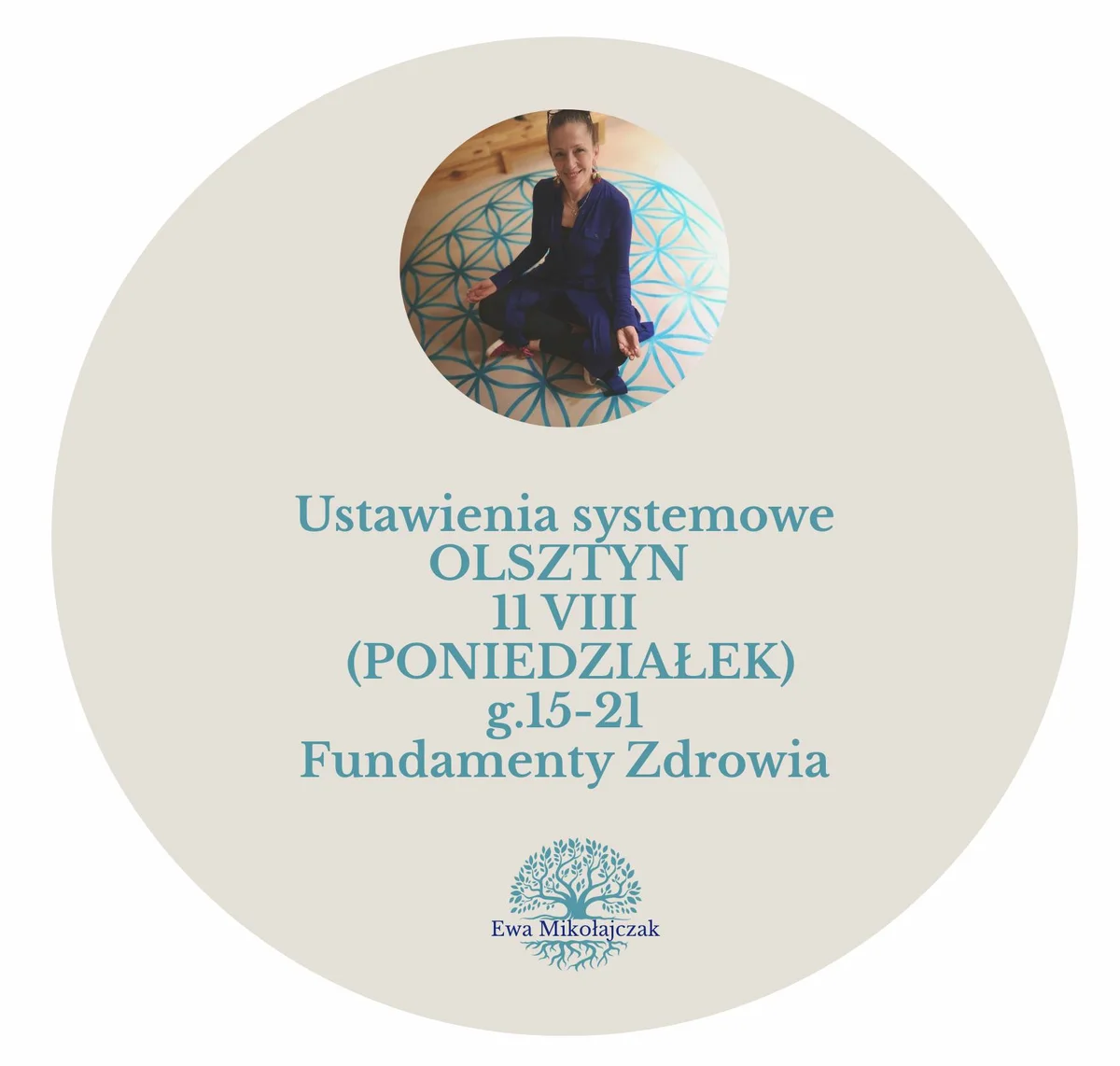 Grafika promocyjna wydarzenia Warsztaty ustawień systemowych w Olsztynie