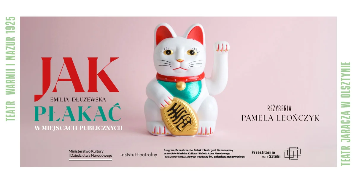 Grafika promocyjna wydarzenia Przestrzenie Sztuki: finał w Olsztynie