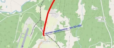 Droga do lotniska w Szymanach przejdzie dużą przebudowę. Powstaną chodniki