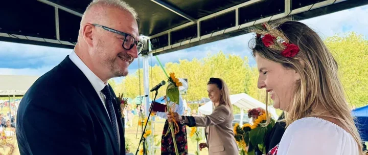 Wojewoda odwiedził Wierzbiny. Dożynki stały się okazją do rozmów