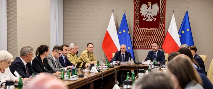 Ochrona ludności i Europa. Szauer był w centrum rozmów o bezpieczeństwie