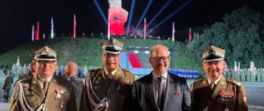 O świcie na Westerplatte. Wojewoda z regionu uczcił 87. rocznicę wojny