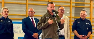 Strażacy pokazali zakupiony sprzęt. W Lidzbarku uczono pierwszej pomocy