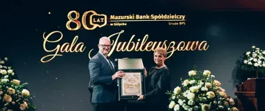 Bank Spółdzielczy w Giżycku ma 80 lat. Wojewoda mówił o zaufaniu