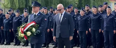 Hołd dla policjanta z Olsztyna. Zginął podczas służby w Mikołajkach
