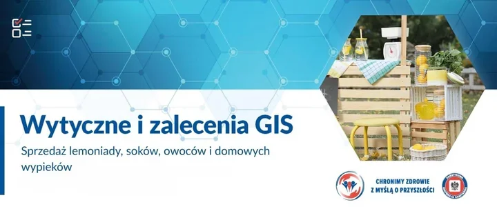 Dzieci sprzedają lemoniadę i ciasta. GIS wskazuje, jak robić to bezpiecznie