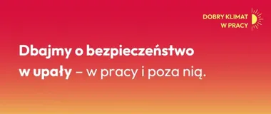 Upał nie odpuszcza. Ministerstwo przypomina o wodzie i czujności