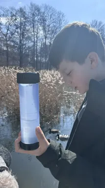 Uczniowie z Olsztyna badali jeziora i Łynę zamiast siedzieć w szkolnej ławce