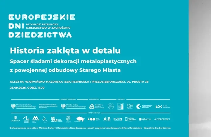 Metalowe ślady powojennej odbudowy. Spacer po Starym Mieście w Olsztynie