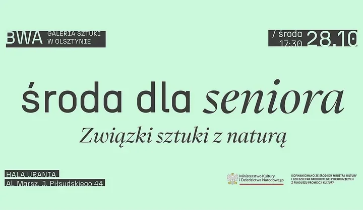 Drzewa, światło i żywioły w galerii. Spotkanie dla seniorów w Olsztynie