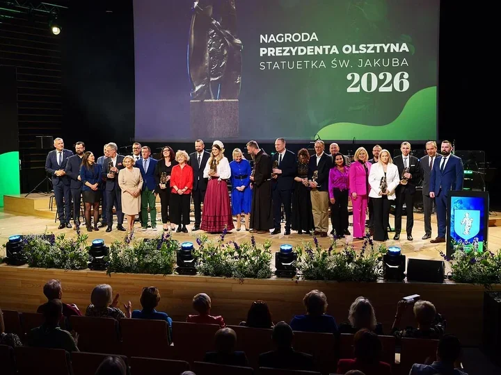 Statuetki św. Jakuba pokazały, kto naprawdę nadaje rytm Olsztynowi