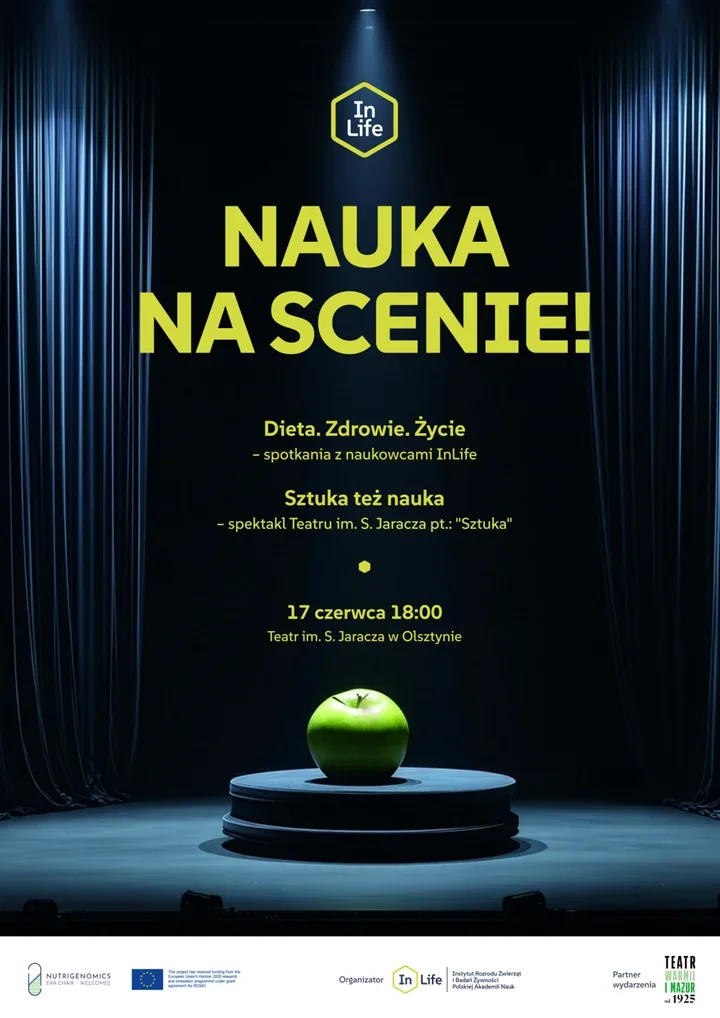 Nauka wchodzi na Dużą Scenę. W Olsztynie będzie wieczór z PAN i teatrem