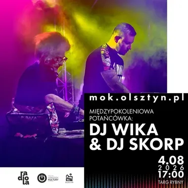 Międzypokoleniowa potańcówka na Targu Rybnym. Zagrają DJ Wika i DJ Skorp