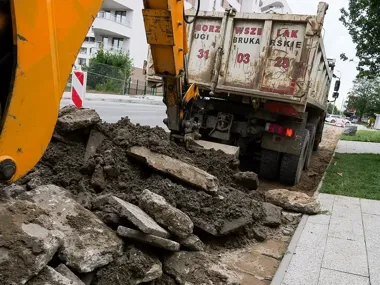 Remont al. Warszawskiej zmieni ruch w Olsztynie. Autobusy pojadą objazdami