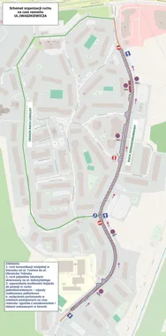 Remont Iwaszkiewicza wchodzi w nowy etap. Kierowców czeka ruch jednokierunkowy