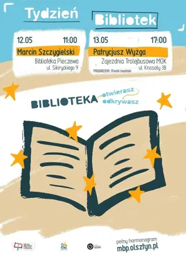 Tydzień Bibliotek w Olsztynie stawia na spotkania i ważne rozmowy