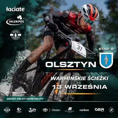47 kilometrów, korzenie i strome zbocza. MTB wraca na olsztyńskie trasy