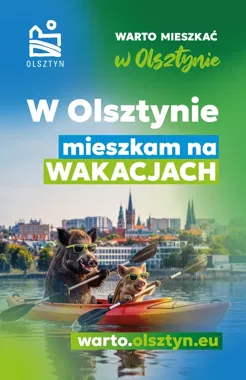 Dzik na billboardach. Nowe hasła promują życie w Olsztynie