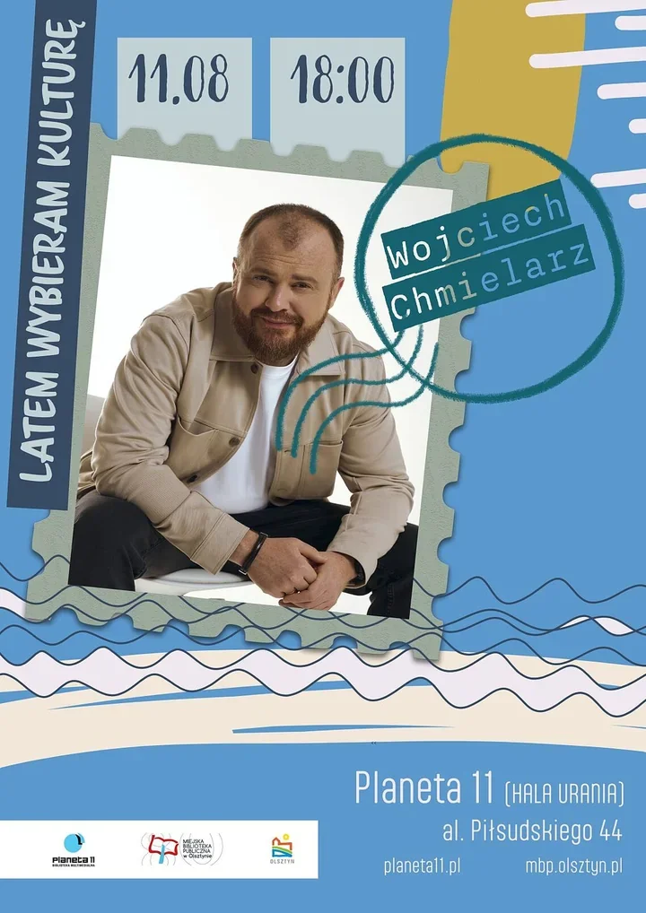 Wojciech Chmielarz przyjedzie do Olsztyna z mroczną opowieścią
