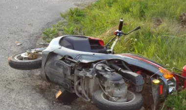 Prawie 2 promile na skuterze. 51-latek stracił panowanie w Olsztynie