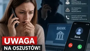 Telefon od banku, mundur policji i 13 tys. zł. Pieniądze odzyskane