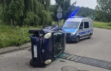Jechała z 9-letnią wnuczką, miała ponad 1,5 promila