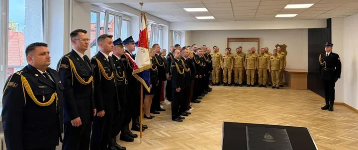 Grzegorz Różański pełni nowe obowiązki w olsztyńskiej straży pożarnej