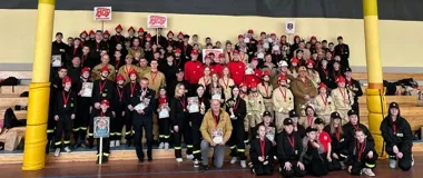 Młodzieżowe drużyny pożarnicze rywalizowały w Gietrzwałdzie – zwycięzcy pojadą na zawody wojewódzkie