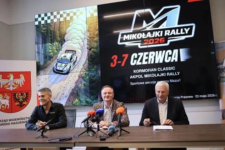 Mikołajki wracają na rajdową mapę. Nowa impreza ma ruszyć w czerwcu